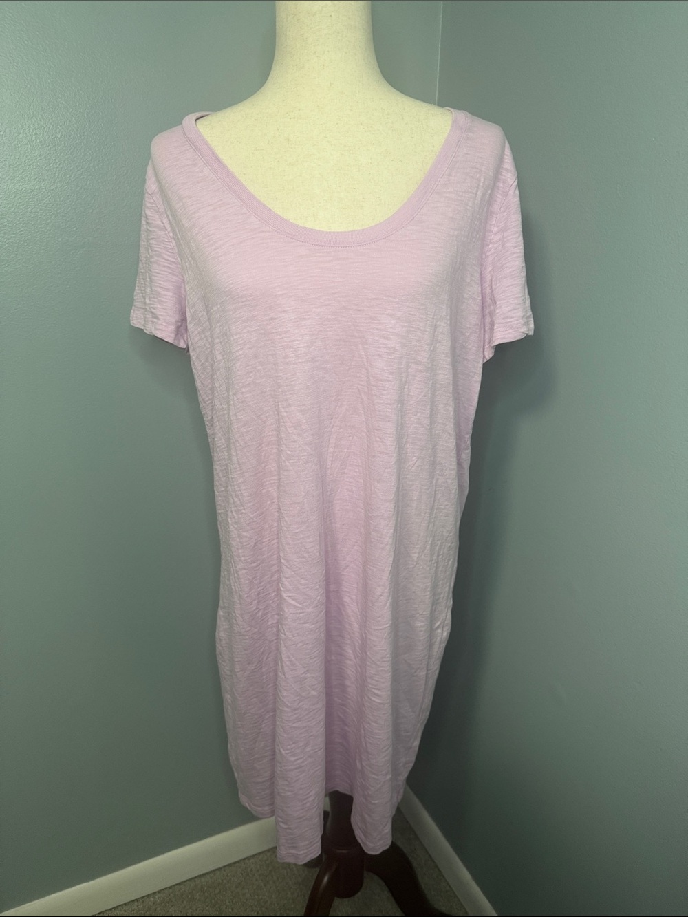 Universal Thread Women’s Purple T-Shirt Dress Sz L